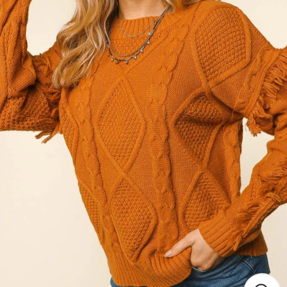 💜 New Fringe Detail Sweater - Picture 6 of 8